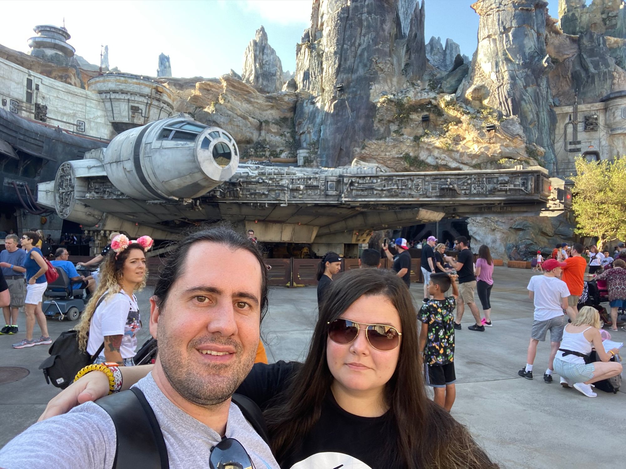 Star Wars: Galaxy`s Edge no Hollywood Studios.